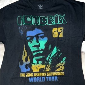 Jimi Hendrix Experience World Tour TSHIRT Sz XL